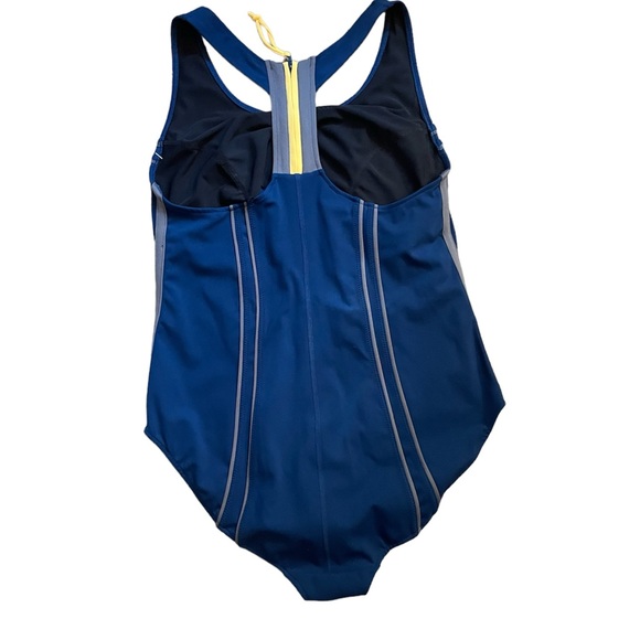 Free People Movement Navy Blue Delta Bodysuit/Swim - Picture 3 of 9